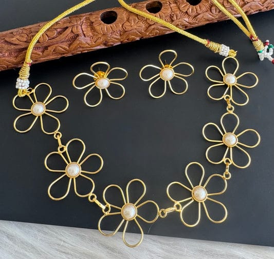 Verdant Bloom Necklace set