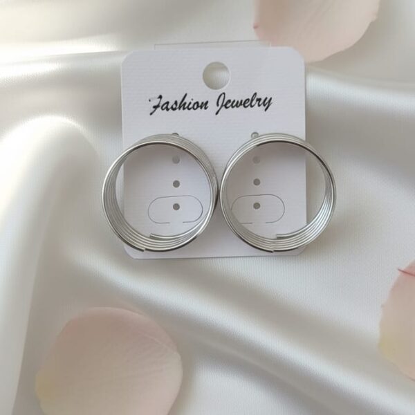 Petal crest Bali style earrings