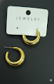 Chunky Gold Hoop Earrings