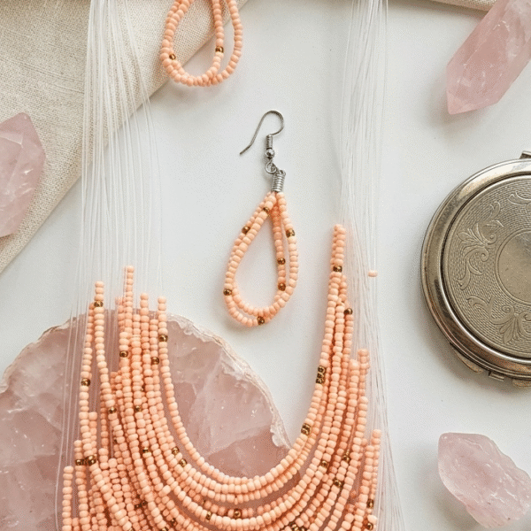 The Blush Cascade Seed Bead Set