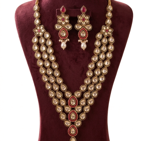 The Noor-E-Azaal Kundan Set