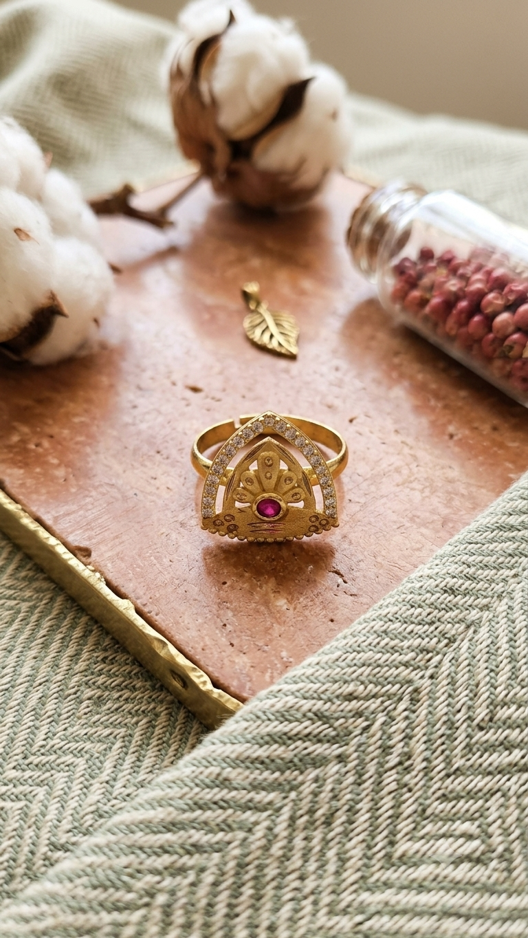 Ruby Regal Arch Ring - Image 2