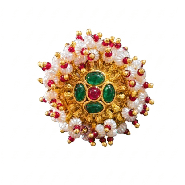 The Rajkumari Blossom Statement Ring