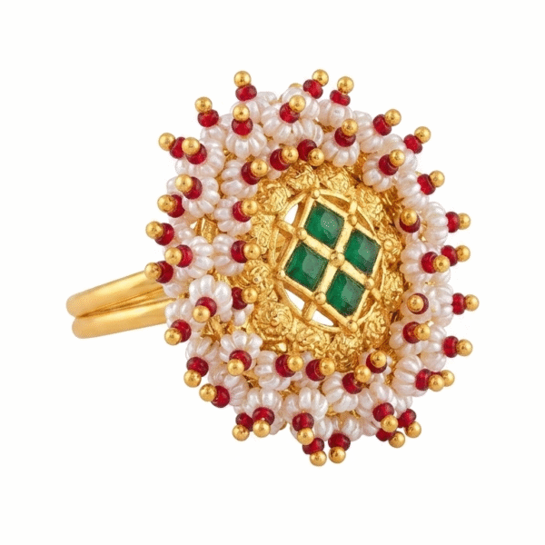 Regal Royal Jadau Statement Ring