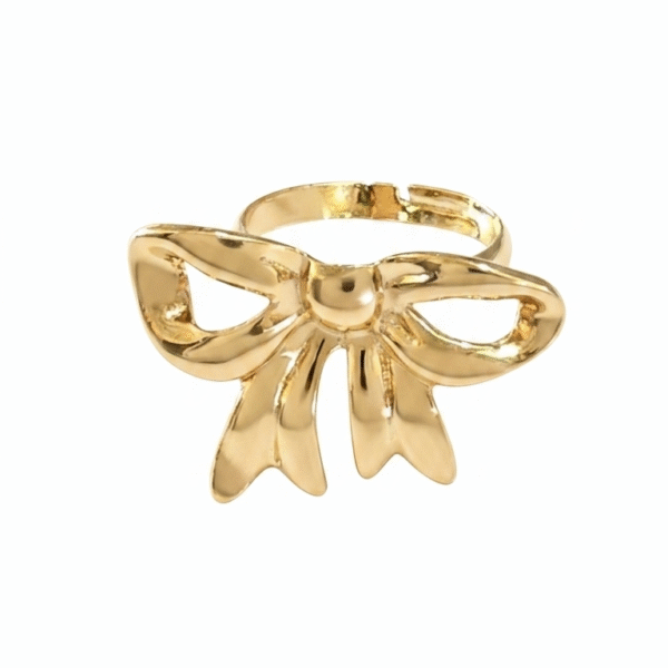 The “Tie the Knot” Ribbon Ring