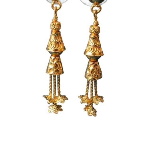 ​Aura Floral Cascade Earrings