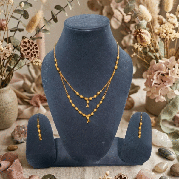 Aurelia Beaded Layered Necklace