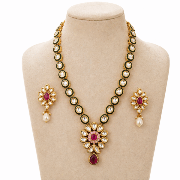 The Royal Blossom Kundan Set