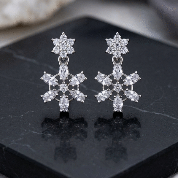 ✨ Celeste Bloom Crystal Earrings