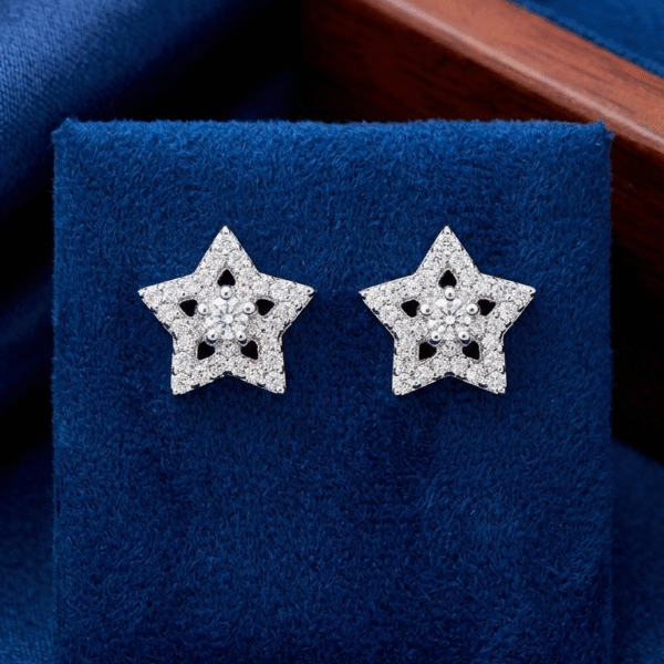 Celestial Star Diamond Studs