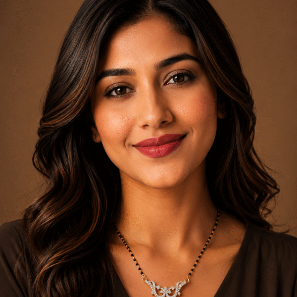 The Delicate Tiara Diamond Mangalsutra